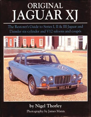 Book cover for Original Jaguar XJ Restoration Guide