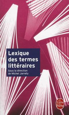 Book cover for Lexique des termes litteraires