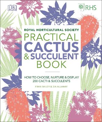 Book cover for RHS Practical Cactus and Succulent Book