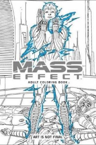 Cover of Mass Effect Adult Coloring Book