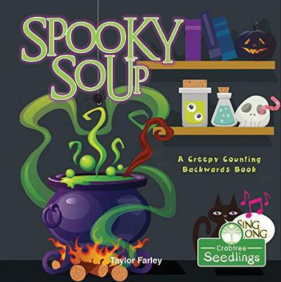 Book cover for Spooky Soup: A Creepy Counting Backwards Book