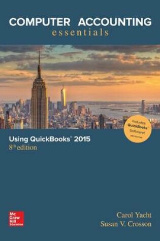 Cover of Computer Accounting Essentials Using QuickBooks 2015 QuickBooks Software