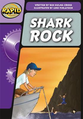Book cover for Rapid Phonics Shark Rock Step 3 (Fiction) 3-pack