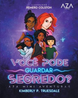 Cover of Aza Comics Você Pode Guardar Segredo?