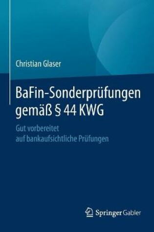 Cover of BaFin-Sonderprüfungen gemäß § 44 KWG