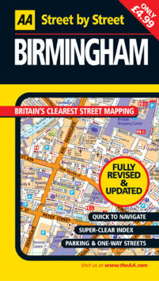 Book cover for AA Street by Street Birmingham