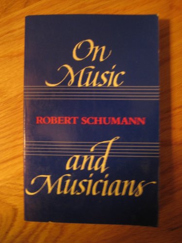 Book cover for Schumann on Music