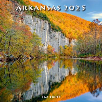 Book cover for Arkansas 2025 Calendar