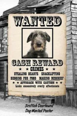 Cover of Scottish Deerhound Dog Wanted Poster