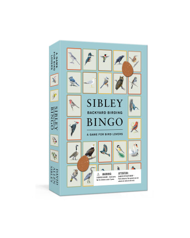 Book cover for Sibley Backyard Birding Bingo