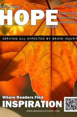 Cover of Brain Injury Hope Magazine - November 2018