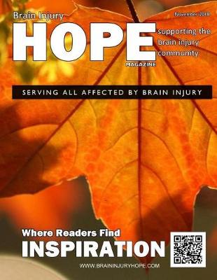 Book cover for Brain Injury Hope Magazine - November 2018