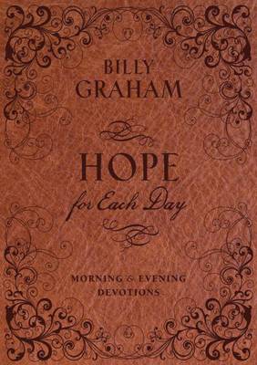 Book cover for Hope for Each Day Morning and Evening Devotions