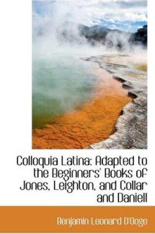 Cover of Colloquia Latina