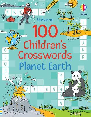 Book cover for 100 Children's Crosswords: Planet Earth