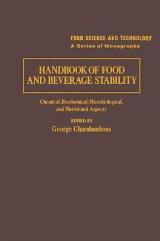 Cover of Handbook of Food and Beverage Stability