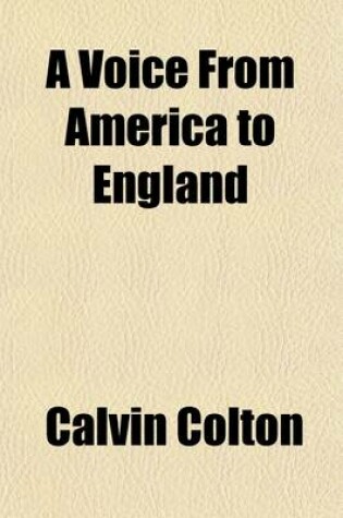 Cover of A Voice from America to England