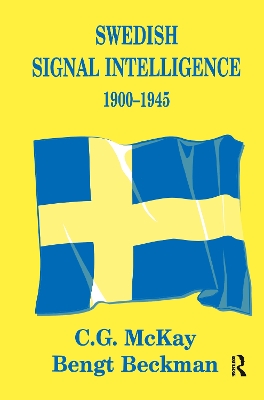 Book cover for Swedish Signal Intelligence 1900-1945