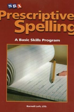 Cover of Prescriptive Spelling, Student Edition Book D