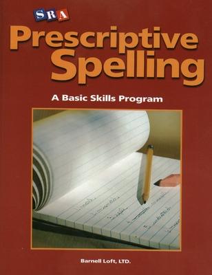 Cover of Prescriptive Spelling, Student Edition Book D