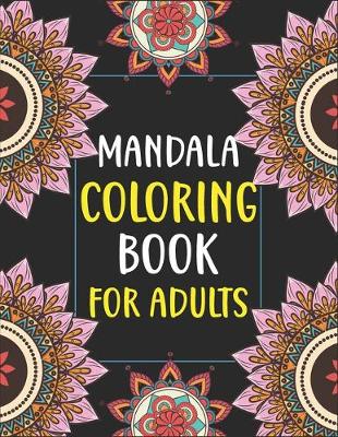 Book cover for Mandala Coloring Book for Adults