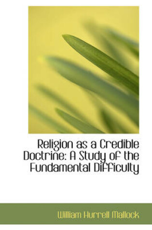 Cover of Religion as a Credible Doctrine