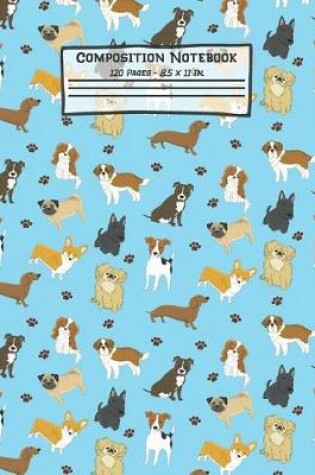 Cover of Dogs Composition Notebook