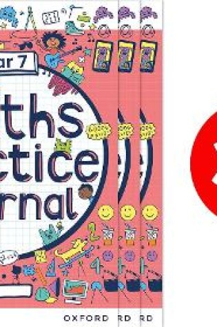 Cover of White Rose Maths Practice Journals Year 7 Workbooks: Pack of 30