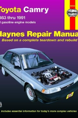 Cover of Toyota Camry petrol models (1983-1991) Haynes Repair Manual (USA)