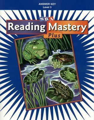 Book cover for Reading Mastery Plus Grade 3, Additional Answer Key