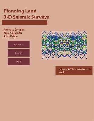 Cover of Planning Land 3-D Seismic Surveys