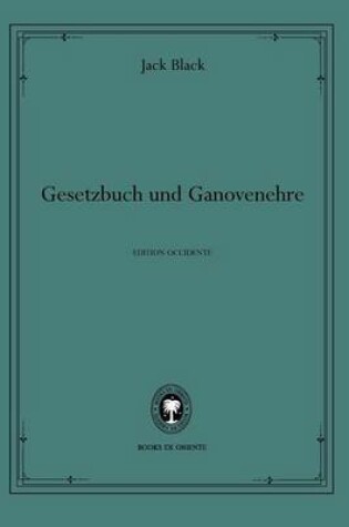 Cover of Gesetzbuch Und Ganovenehre