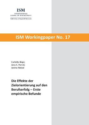 Book cover for Die Effekte der Zielorientierung auf den Berufserfolg