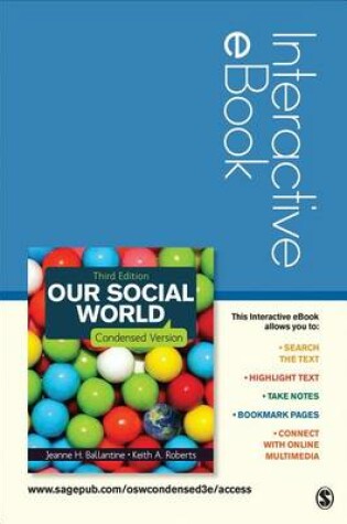 Cover of Our Social World Interactive eBook