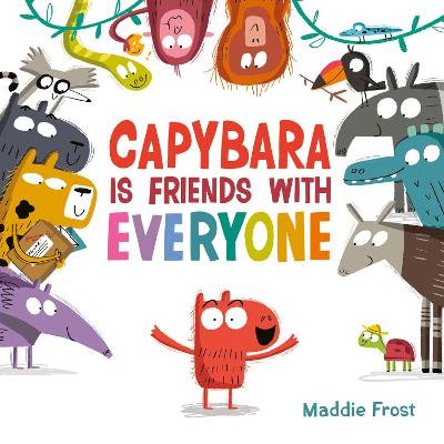 Book cover for Capybara Is Friends with Everyone
