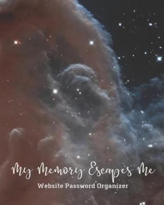 Book cover for My Memory Escapes Me Website Password Recorder