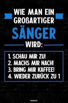 Book cover for Wie man ein grossartiger Sanger wird