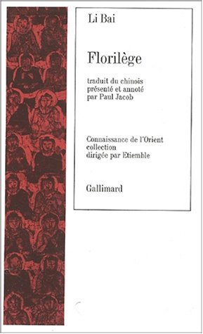 Cover of Florilege de Li Bai