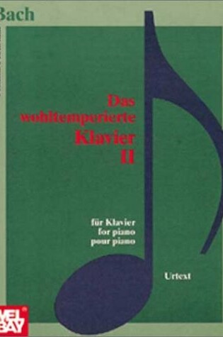 Cover of Bach: Wohltemperiertes Klavier II