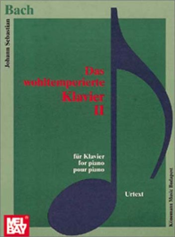Book cover for Bach: Wohltemperiertes Klavier II