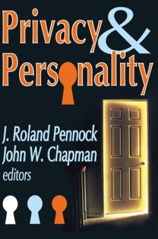 Cover of Privacy and Personality