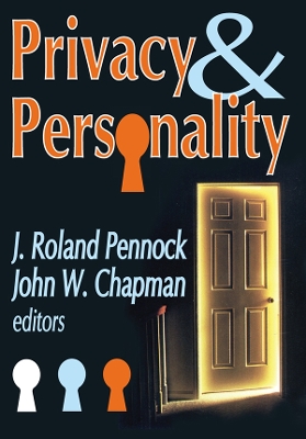 Book cover for Privacy and Personality