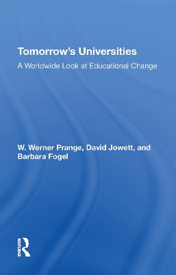 Book cover for Tomorrow's Universities