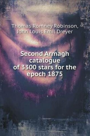 Cover of Second Armagh catalogue of 3300 stars for the epoch 1875