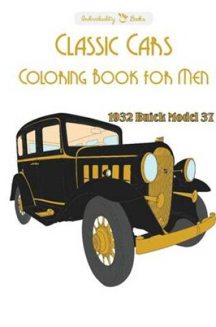 Cover of Classic Cars Coloring Book for Men