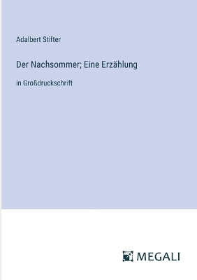 Book cover for Der Nachsommer; Eine Erzählung