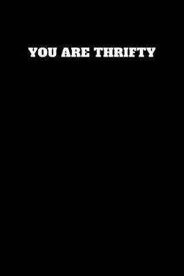 Book cover for You Are Thrifty