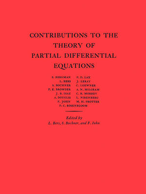 Cover of Contributions to the Theory of Partial Differential Equations. (AM-33)