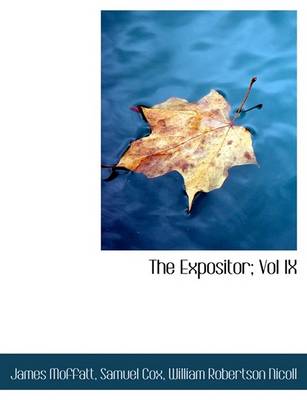 Book cover for The Expositor; Vol IX