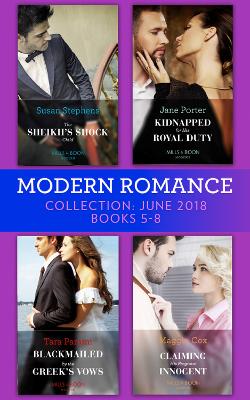 Book cover for Modern Romance Collection: June 2018 Books 5 - 8